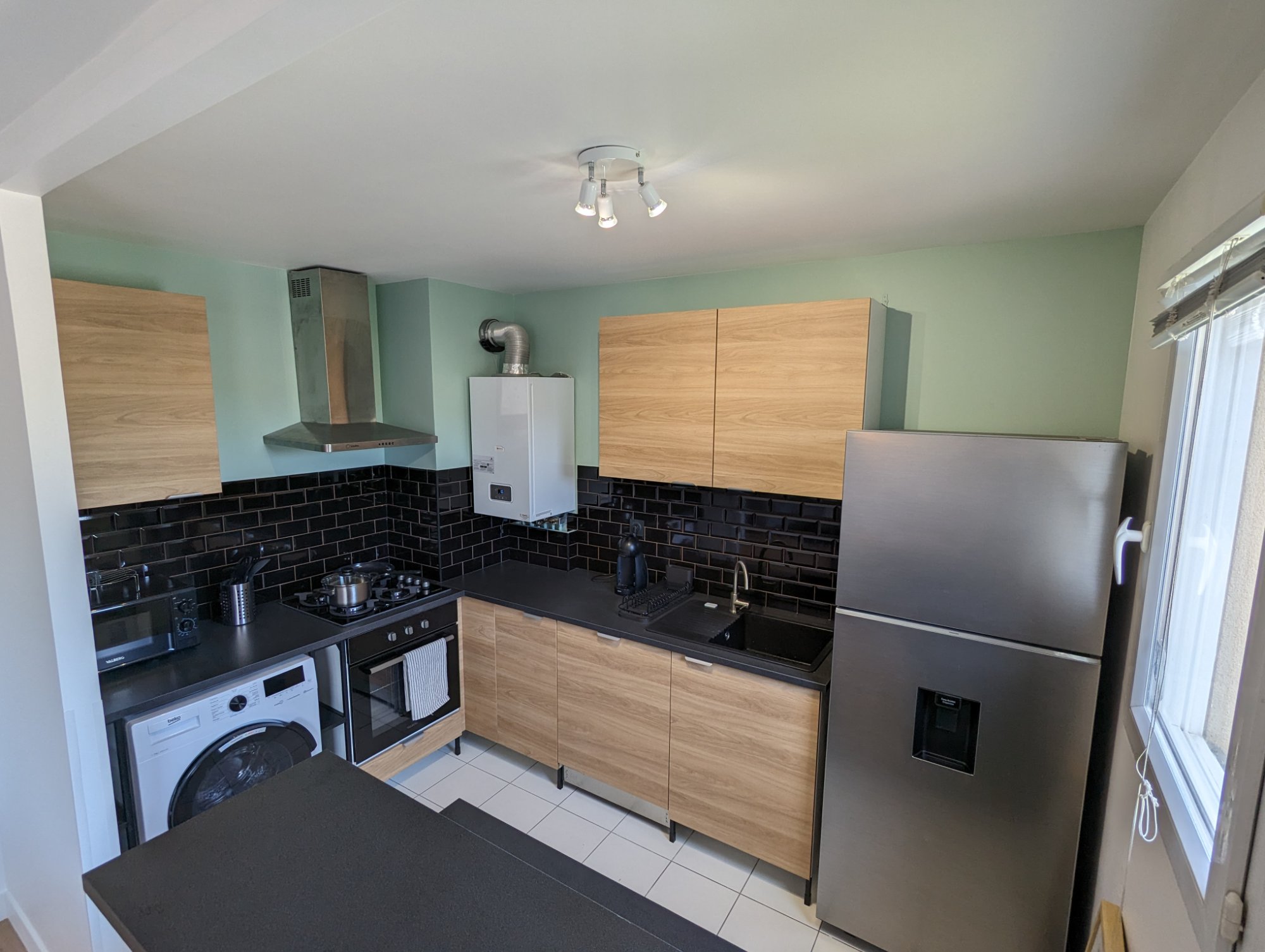 Cuisine équipée de la colocation à Trappes 78190